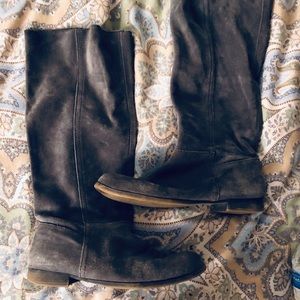 Nine West Shoes - Nine West grey suede boots Nine West Shoes - Nine West grey suede boots